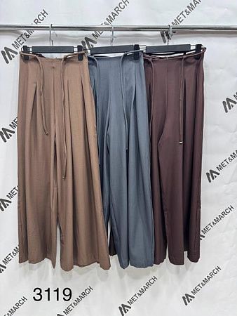 Штаны Met&March 3119 d.beige - делук