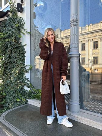 Кардиган Alisa Brand AB4 brown - делук