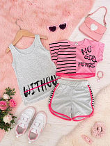 Костюм Major 3134 pink - делук