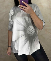 Американка Levisha 26127 grey - делук