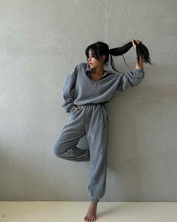Костюм Спорт Alisa Brand 158 grey - делук