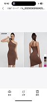 Платье Newjeans J0005 brown - делук