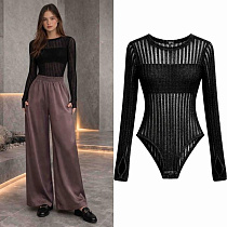 Штаны Спорт Karolina KR617 brown - делук