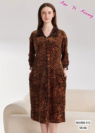 Халат Anion 900-312 brown - делук