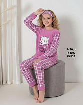 Пижама Amz 7011 pink - делук