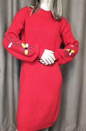 Платье Kosta 5116 red - делук