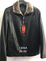 Куртка Liopt 1309A black-brown - делук