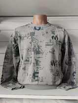 Свитер Panda 1506 grey - делук