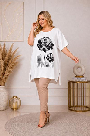 Туника Global GL107 white - делук