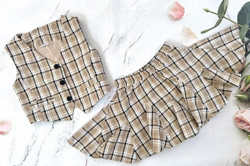 Костюм Moda School 8556 beige - делук
