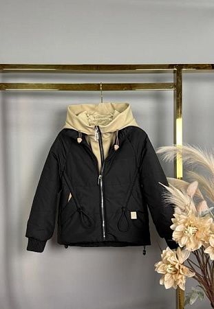 Куртка Delfinka YS74 black - делук