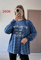 Свитер Fsn 2606 blue - делук