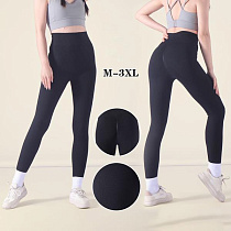 Лосины Alia 767 black рубчик - делук