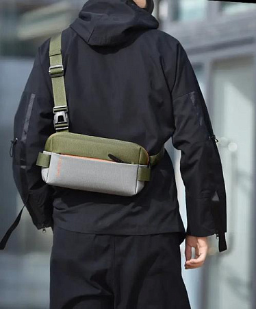 Бананка Fashion Bag 646-3 khaki - делук