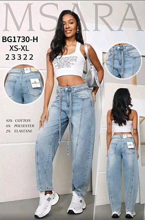 Джинсы Jeans Club BG1730H l.blue - делук