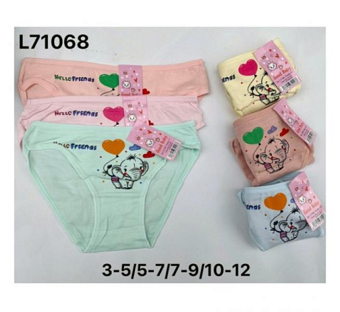 Трусы Redoor L71068 mix (7-9) - делук
