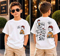 Футболка Major Kids 3725 white - делук