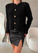 Кофта Karon 8017 black - делук