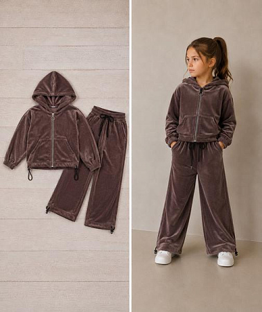 Костюм Спорт Lima Kids 2618 brown - делук