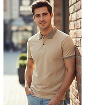 Футболка Style M.Clothes SM127 beige - делук