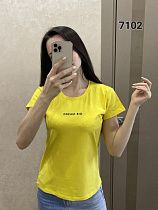Футболка Fsn 7102 yellow - делук