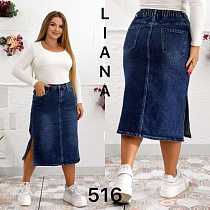 Юбка Liana Denim 516 blue - делук