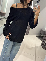 Свитер Comod 86027 black - делук