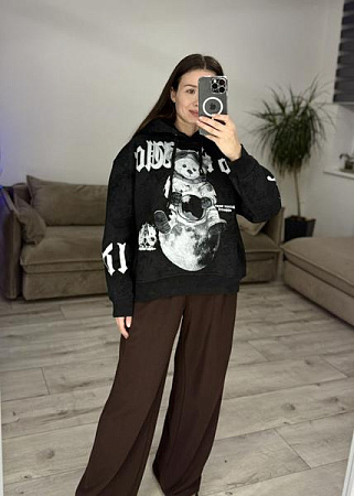 Худи S.Style 305 black - делук