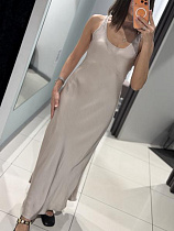 Платье Comod H2368 beige - делук