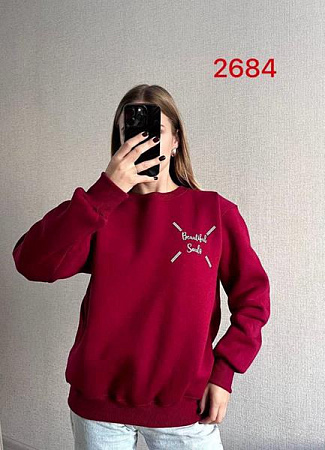 Свитер Fsn 2684 wine - делук