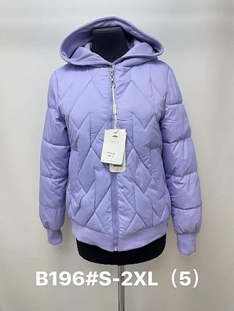 Куртка Jacket B196 lilac - делук