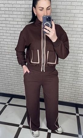Костюм Спорт Valentina 031 brown - делук