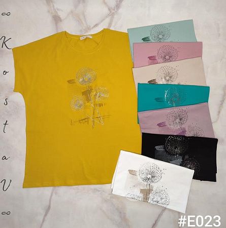Футболка Kosta E023 mix - делук