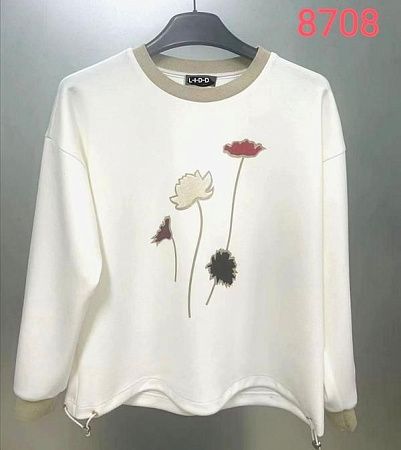 Свитер Lida 8708 white - делук