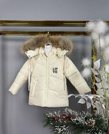 Куртка Delfinka 8601 l.beige - делук