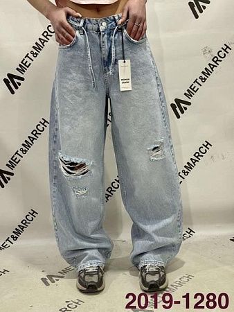 Джинсы Jeans Style 2019-1280 l.blue - делук