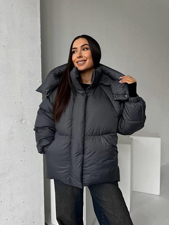 Пуховик Trend 230 grey - делук