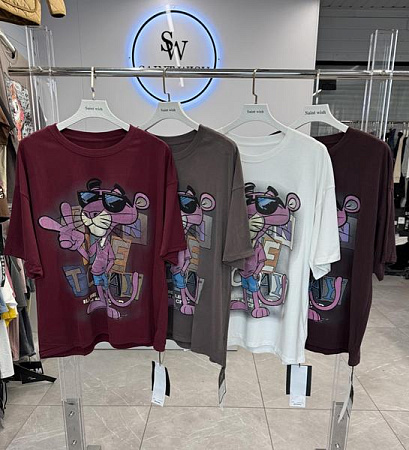 Футболка Saint Wish 66101 mix - делук