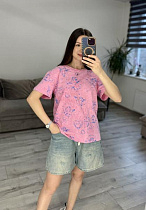 Футболка S.Style 01 pink - делук