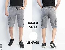 Шорты Lili 4358-3 grey - делук