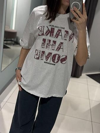 Футболка Comod 2526 l.grey - делук