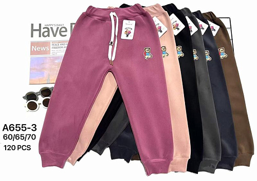 Штаны Спорт Аня A655-3 mix - делук