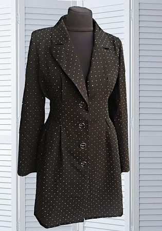 Платье H&S 876 black - делук