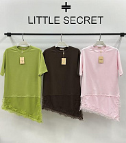Футболка Little Secret 32223 brown - делук