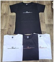 Футболка Amz AZ66 black-beige - делук