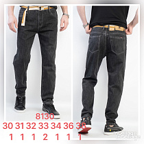 Джинсы God Baron 8130-1 black - делук