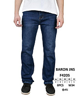 Джинсы Baron Jeans F4205 blue - делук