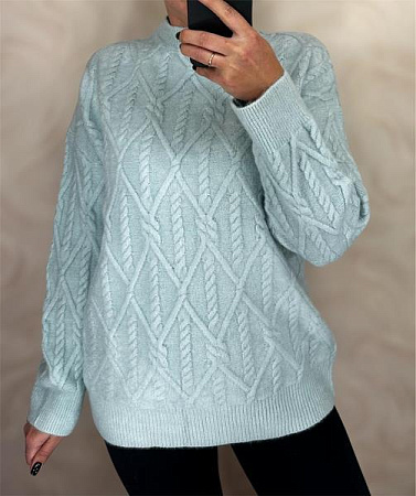 Свитер Levisha 26404 l.blue Свитер Levisha 26404 l.blue - делук