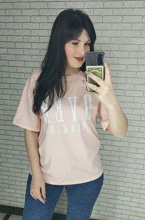 Футболка No Brand 23 pink - делук