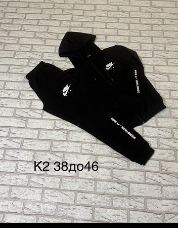 Костюм Спорт Tran K2-1 black - делук